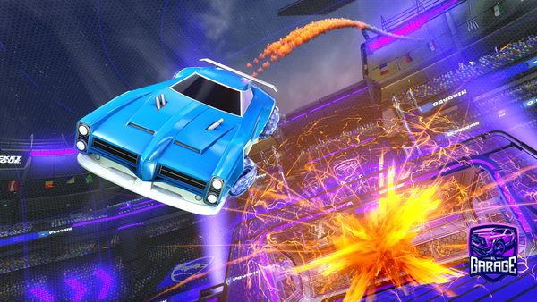 A Rocket League car design from KMan2610