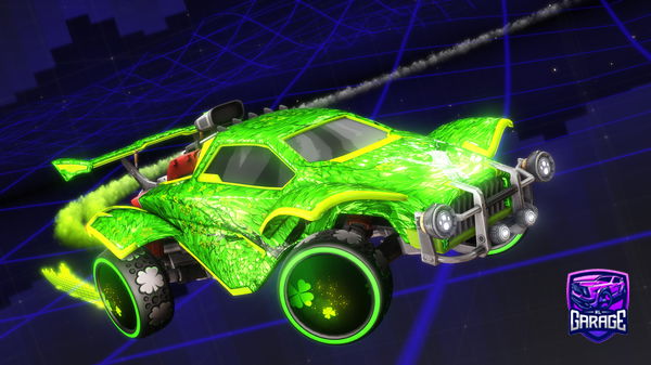 A Rocket League car design from JustBaileyBro