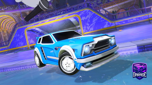 A Rocket League car design from Rippingrayman