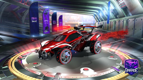 A Rocket League car design from Garou_DzZ