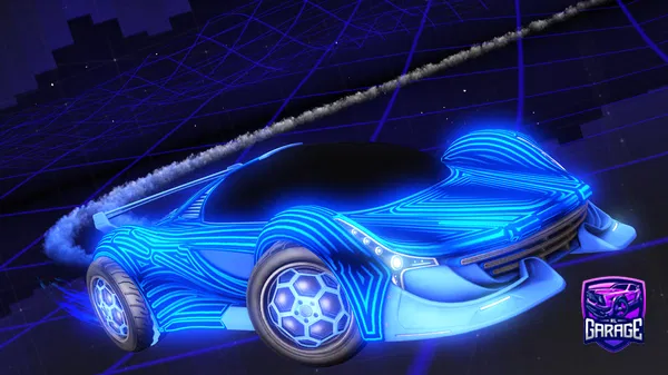 A Rocket League car design from olismynameyoyoyo