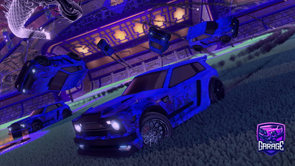 A Rocket League car design from itsMKR