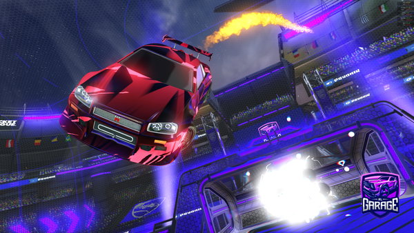 A Rocket League car design from Abc_Monsters3