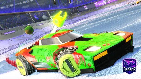 A Rocket League car design from Squib