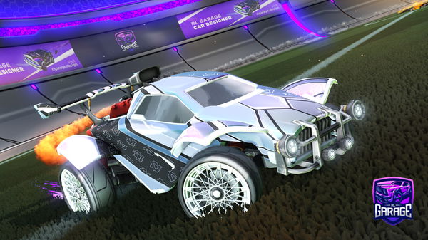 A Rocket League car design from Inst3nt