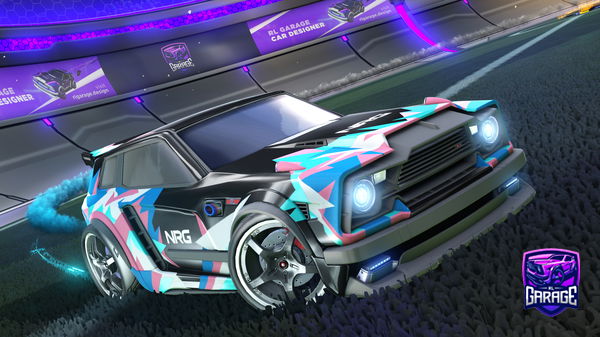 A Rocket League car design from Noloxsrl