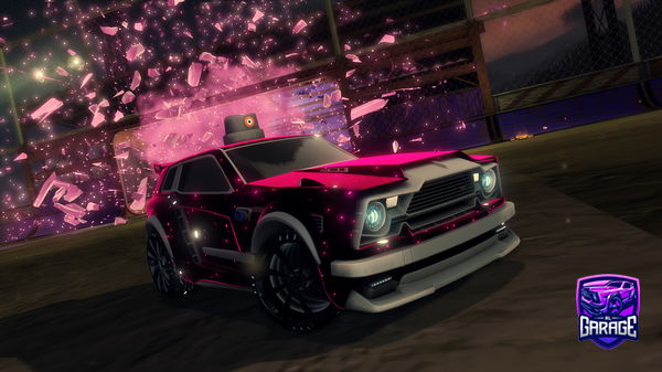 A Rocket League car design from Tenchoxdd