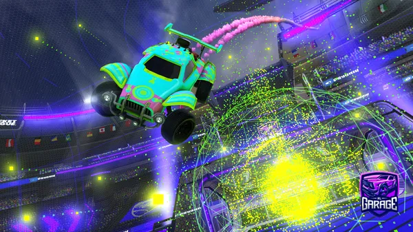 A Rocket League car design from TOPTheo39