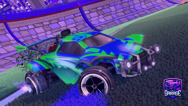 A Rocket League car design from InkDemon47