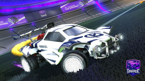 A Rocket League car design from Ebaker5858