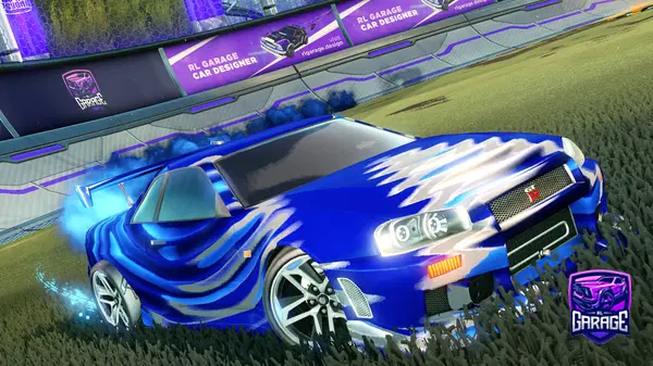 A Rocket League car design from Rbeas09