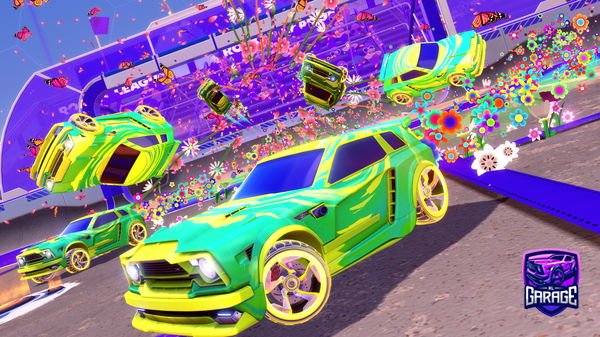 A Rocket League car design from Walenx