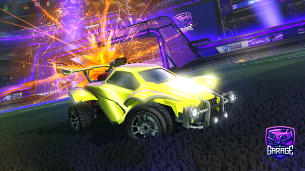 A Rocket League car design from Heroking_Gabriel