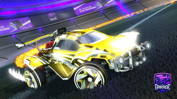 A Rocket League car design from astro_cryptic
