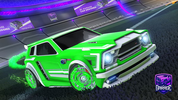 A Rocket League car design from cheez2win