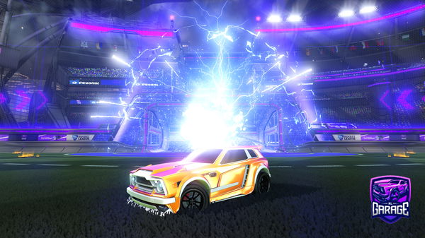 A Rocket League car design from FunkyPants14