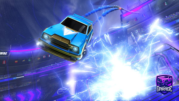 A Rocket League car design from Bd816lafn