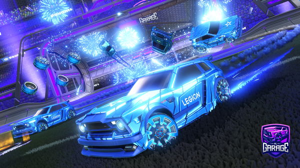 A Rocket League car design from RudeNiels