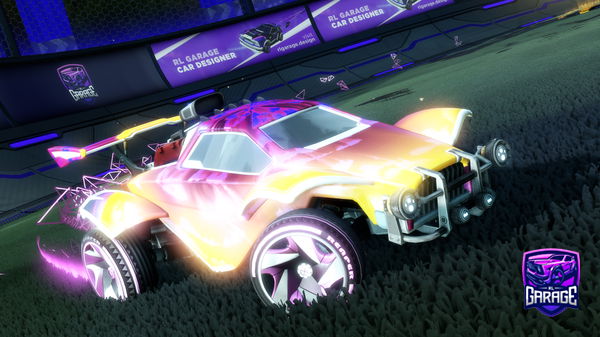 A Rocket League car design from Nickxy_17