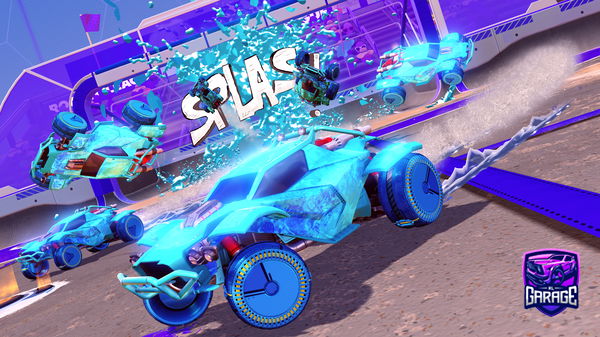 A Rocket League car design from MrRogers143