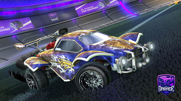 A Rocket League car design from sxniKzzz