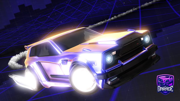 A Rocket League car design from Cosmic_Spurs