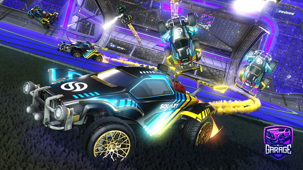 A Rocket League car design from RJTENTACION