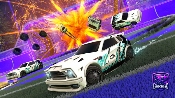 A Rocket League car design from AtrainNavy04