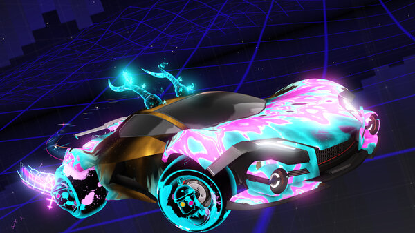 A Rocket League car design from abspielen