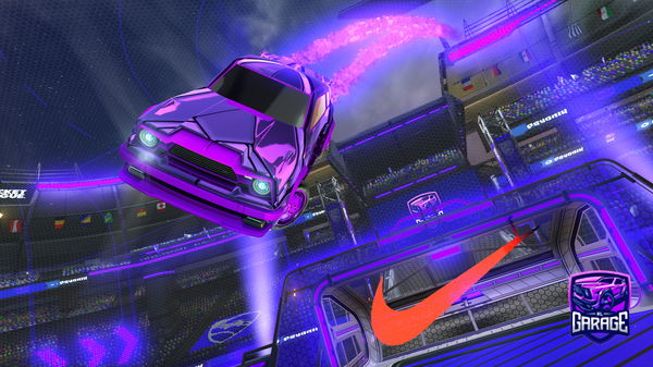 A Rocket League car design from martirex