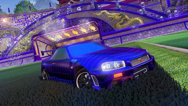 A Rocket League car design from Rohff