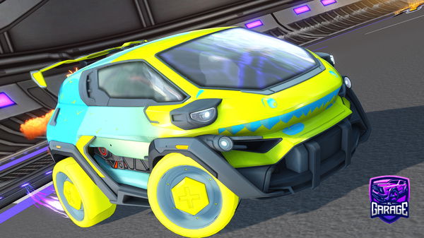 A Rocket League car design from ThatTaki567