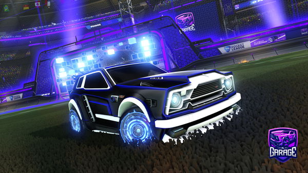 A Rocket League car design from Dimax17