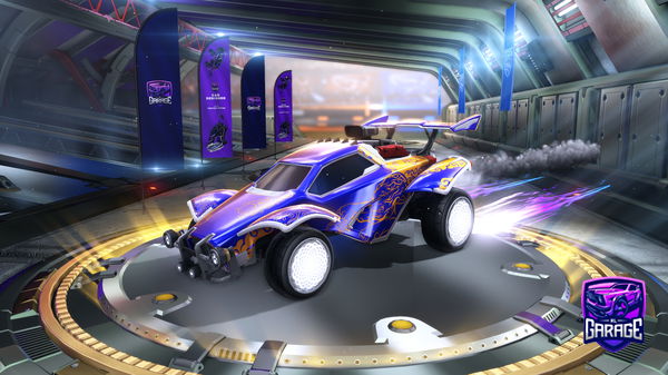 A Rocket League car design from l9op