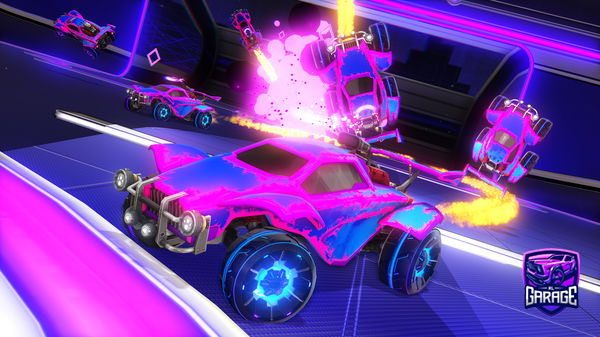 A Rocket League car design from BleuSkies3778