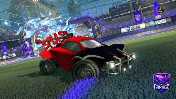 A Rocket League car design from futlfc