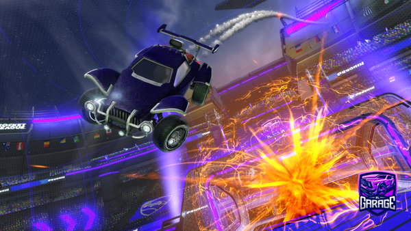 A Rocket League car design from NeXeN_1