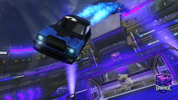 A Rocket League car design from MQUENRALLO