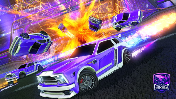 A Rocket League car design from enherror404