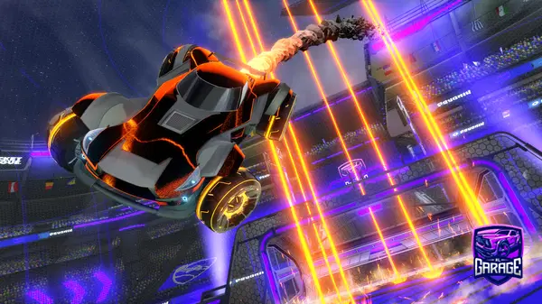 A Rocket League car design from Bolter2011