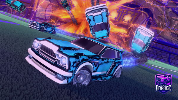 A Rocket League car design from xTR1zE