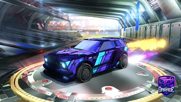 A Rocket League car design from WonderHumanGR