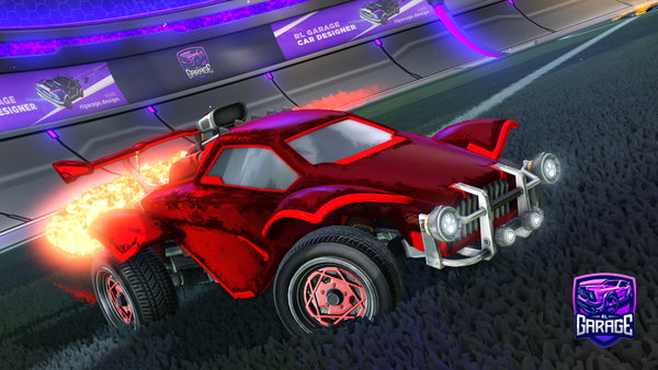 A Rocket League car design from PG24