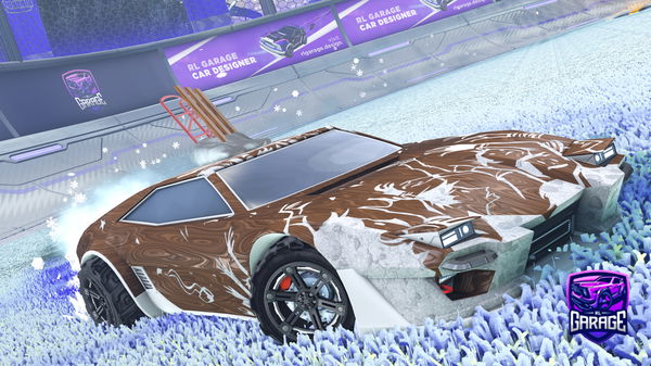 A Rocket League car design from Doc_Loco9