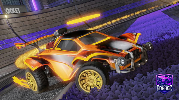 A Rocket League car design from RF_GAMER84