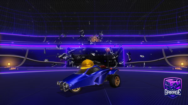 A Rocket League car design from Poshlady