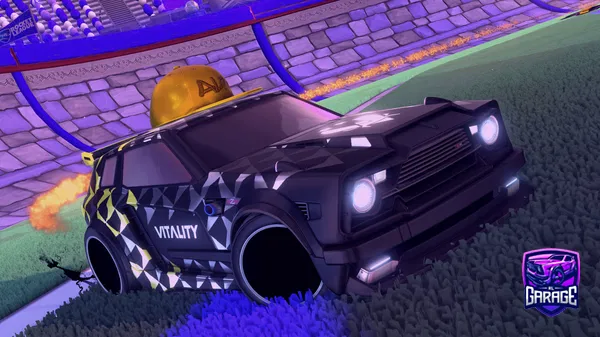 A Rocket League car design from vitality78190