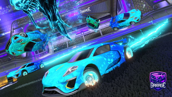 A Rocket League car design from Designer179