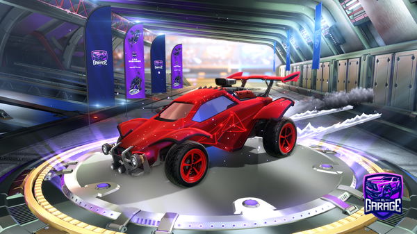 A Rocket League car design from goobd
