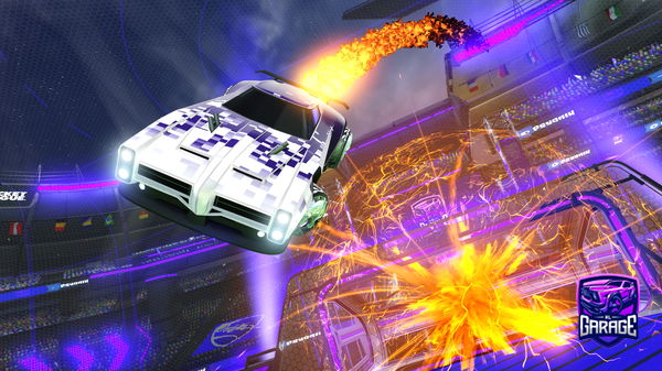 A Rocket League car design from maks999990101